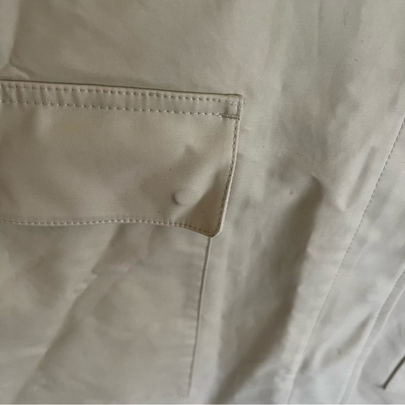 Toteme Beige Summer Country Jacket Barn Chore Jacket in Peanut US 10 - Picture 13 of 15